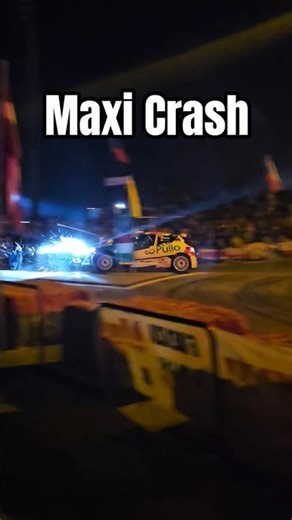 Sent it a bit too hard, not bad for FWD though #peugeot #peugeotsport #rallycar #s2000 #maxikitcar