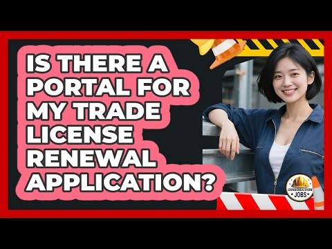 Is There A Portal For My Trade License Renewal Application?