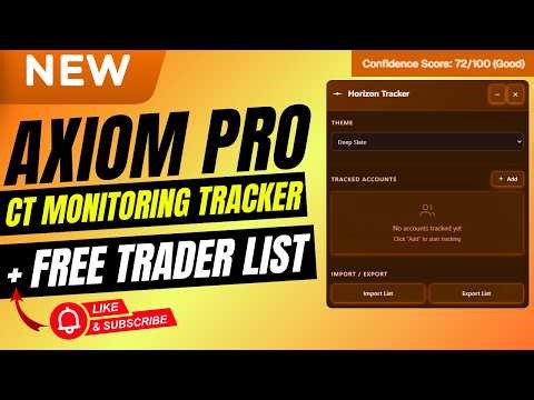 Axiom Trade Tutorial CT Monitoring Spot Whale Moves