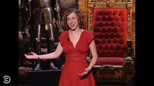 Kristen Schaal reenacts the story of Anne Boleyn’s life – but not before a dramatic turn of events. | Comedy Central Stand-Up