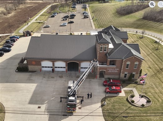 Lightning strike starts Plain Township house fire