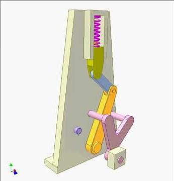Spring toggle mechanism 8
