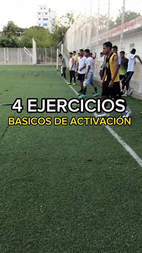 4 Ejercicios de activación 🔥🏃 #Activacion #velocidad #spring2024 #fuerzaexplosiva #football #TransformaTuRutina #activación #potencia | E1 Profe