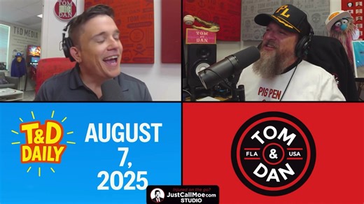 Ever played footsie under the table? Or is that just something in the movies? #orlandosstrongeststream #funnypodcast #orlandodoesntsuck #funnyorlando #orlandoevents #comedyorlando #orlandopodcasts #centralfloridaevents #centralfloridapodcasts | A Corporate Time with Tom and Dan