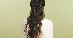 This Glitter-Laced Braid Is Perfect For Grammys Night