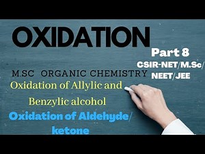 Oxidation of Allylic,Benzylic alcohol/aldehyde and ketones/with questions /M.Sc Organic Chemistry