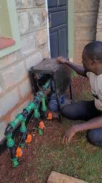 Automated Lawn Irrigation System - Pop-up sprinklers