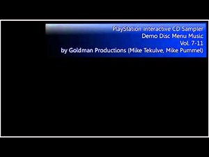PlayStation Interactive CD Sampler Vol. 7-11 Menu Music