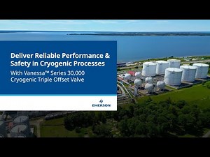Vanessa™ Series 30,000 Cryogenic Triple Offset Valve