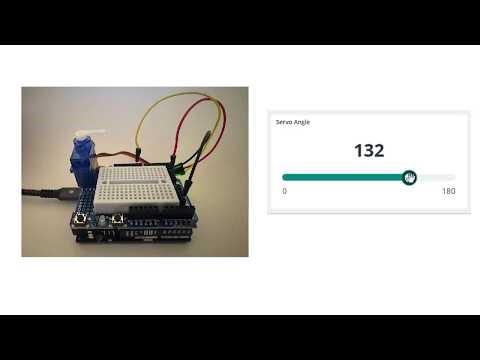 Arduino UNO R4 WiFi | SG90 Servo Motor Control via Dashboard | IoT Cloud