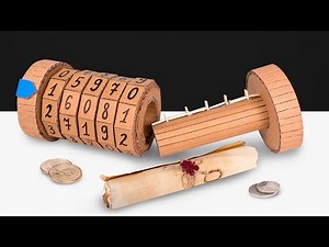 Keep Your Secrets Safe With This DIY CARDBOARD CRYPTEX