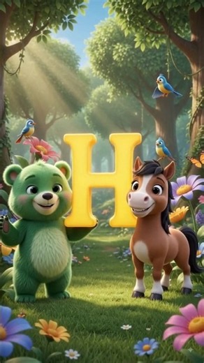 H for Horse 🐴 | ABC Phonics & Alphabet Song for Kids | Zo Zo