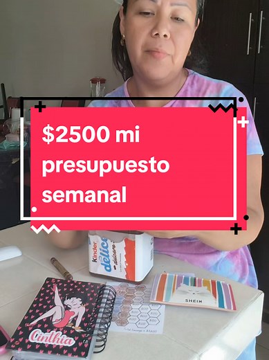 Administración Semanal con $2500 para Familia de 5