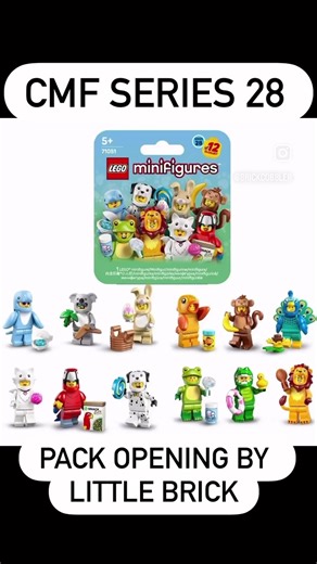 Lego CMF Series 28 Pack Opening Experience