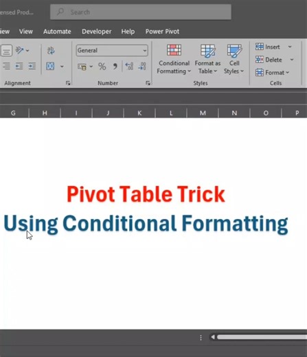 Pivot Table In Excel || Excel Shortcut Tricks || #excelshorts #exceltips #exceltricks