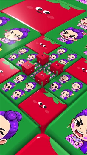 Kpop Demon Hunters Face Ball Falling 459 #kpop #jpop #케데헌 #kpopdemonhunters #animation #roblox