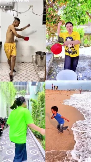 Shower Dance Moves vs. Beach Fails 🚿🌊