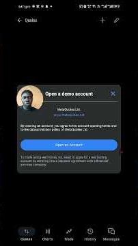 SIMPLE FOREX SETUP FOR BEGINNERS PART 1: how to open demo account for metatrader 5 (MT5) #forex