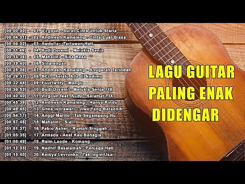 20 Lagu Pop Indonesia Instrumental Gitar Terbaik – Musik Santai & Backsound Relaksasi