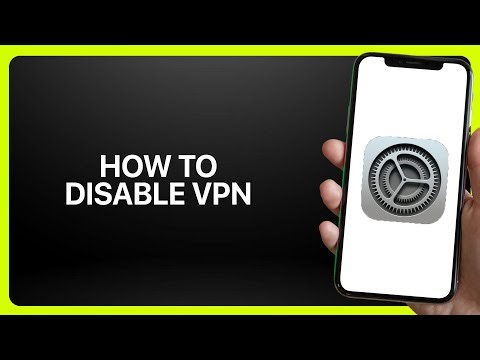 How To Disable VPN In iPhone Settings 2025! Tutorial