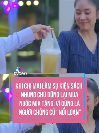 Chắc tại ly nước mía định mệnh ấy, nên sự kiện của chị Mai chỉ có 10 người tham gia 🤣 #Evavn #EvaSao #bongmahanhphuc #luongthethanh #lephuong