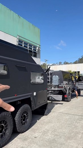 28K views · 3.8K reactions | Combo on point!!  congrats again guys! #combo #lc79 #bruder #norwelddreamteam #dpudifference #evocorse #caravan #hybrid #offgrid #protourer #arb #4wd #camping #travel #solar #van #jmacx #toyota #protouringconcepts | Pro Touring Concepts | Facebook