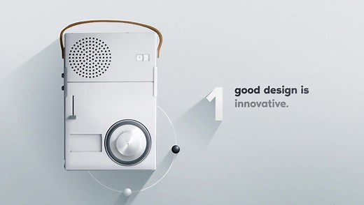 10 Principles for Good Design by Dieter Rams Good design is #innovative. Good design makes a product #useful. Good design is #aesthetic. Good design makes a product #understandable. Good design is #unobtrusive. Good design is #honest. Good #design is long-lasting. … 🙏 | Bauhaus Movement