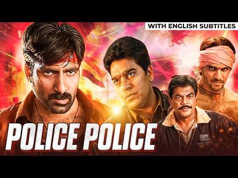 Police Police 🎬 4K Hindi Dubbed Full Movie | Ravi Teja, Sneha & Ashutosh Rana | English Subtitles