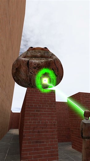 Freezing Pou Army in Maze