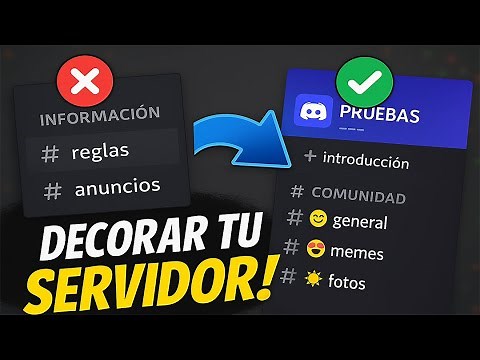 🎯 How to DECORATE your Discord SERVER from SCRATCH (Beginner's Guide)