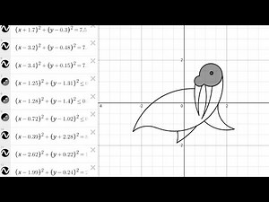 Seal | 13 Equations 13 Animals | EP8 | Desmos | The Math Grapher