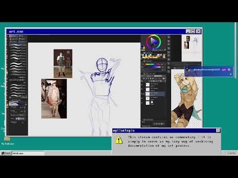 [🔇 archives] - drawing that... ink sans pillow