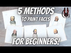 5 METHODS TO PAINT FACES FOR BEGINNERS