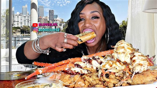 I devour grilled octopus fried alligator seafood platter