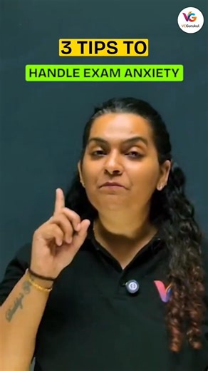 3 Secrets to Tackle Exam Anxiety 🔥📝 #Shorts #BoardExam #VCGurukul