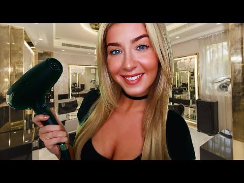 ASMR The Posh British Salon Experience | Hairdresser Roleplay