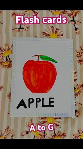 Flash card making ideas/Flashcard/planet Flashcards/flash card on A to G #trending #shorts #viral
