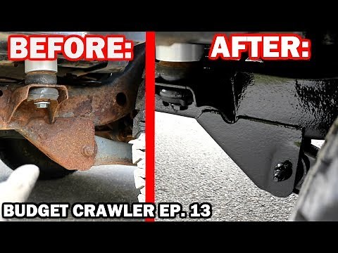 Rusty FRAME RESTORATION on a JEEP WRANGLER | Budget Crawler Ep. 13