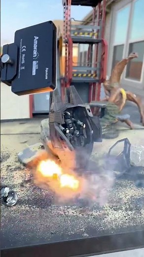 Behind the Scenes on my ODST Drop Pod Photo.