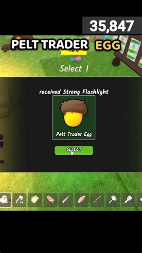 🥰Finally got the pelt trader egg in 99nights new Easter update | Roblox