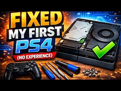 My First Ever Console Repair – PS4