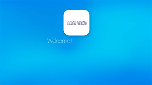 Orion Signs - Mobile App Review - ORI299W
