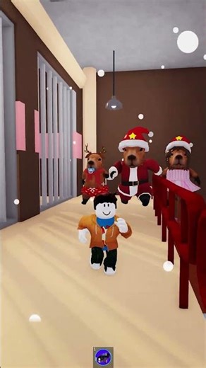 Roblox escape CAPYBARA FAMILY PRISON RUN ESCAPE 😰#roblox #shorts