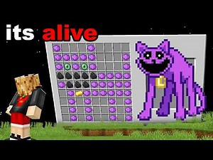 I Crafted GIANT SCARY Mobs in Minecraft