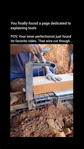 Explaining Tools on Instagram: "Engineering the Earth: Precision Brick Making🧱 This machine is a semi-automated Clay Brick Extruder, a vital tool for small-scale construction and artisanal manufacturing. Its primary function is to transform raw, moist clay into uniform, high-density building blocks at a much faster rate than traditional hand-molding. By streamlining the shaping process, it ensures each brick has consistent dimensions and a smooth finish, which is essential for structural stabil