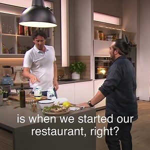 File this under ‘kitchen hacks I need to try immediately’. Colin Fassnidge shares his clever trick to whip up buttermilk cheese in a flash. Stream episodes of 'The Cook Up with Adam Liaw' now on SBS On Demand, or tune in weeknights at 7:00pm on #SBSFood for the latest handy tricks and simple recipes. | SBS Food
