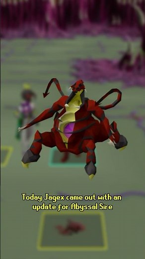 New Abyssal Sire update! #osrs #oldschoolrunescape #runescape