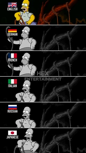 Multilingual Translation of 'So Long Losers' from The Simpsons
