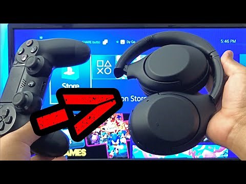 How to Connect SONY WX-HB Headphones to [PS4]