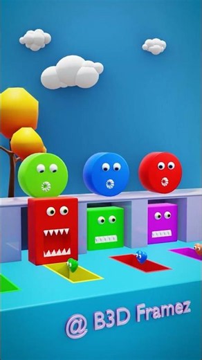 The Most Adorable Cute Cube Monster! 😍🧊